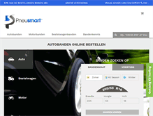 Tablet Screenshot of pneusmart.nl